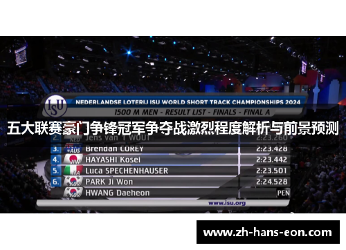 五大联赛豪门争锋冠军争夺战激烈程度解析与前景预测