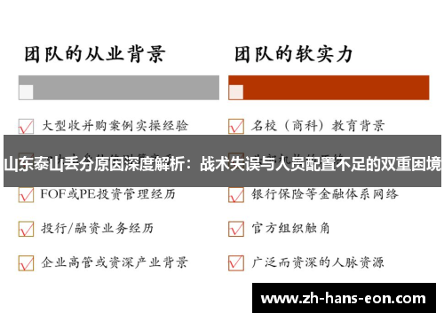 山东泰山丢分原因深度解析：战术失误与人员配置不足的双重困境