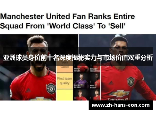 亚洲球员身价前十名深度揭秘实力与市场价值双重分析