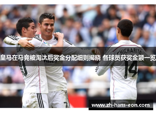 皇马在马竞被淘汰后奖金分配细则揭晓 各球员获奖金额一览