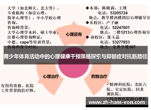青少年体育活动中的心理健康干预策略探索与抑郁症对抗新路径